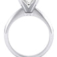 Senna Oval Diamond Engagement Ring (Lab Grown Igi Cert) whitegold