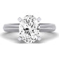 Senna Oval Diamond Engagement Ring (Lab Grown Igi Cert) whitegold