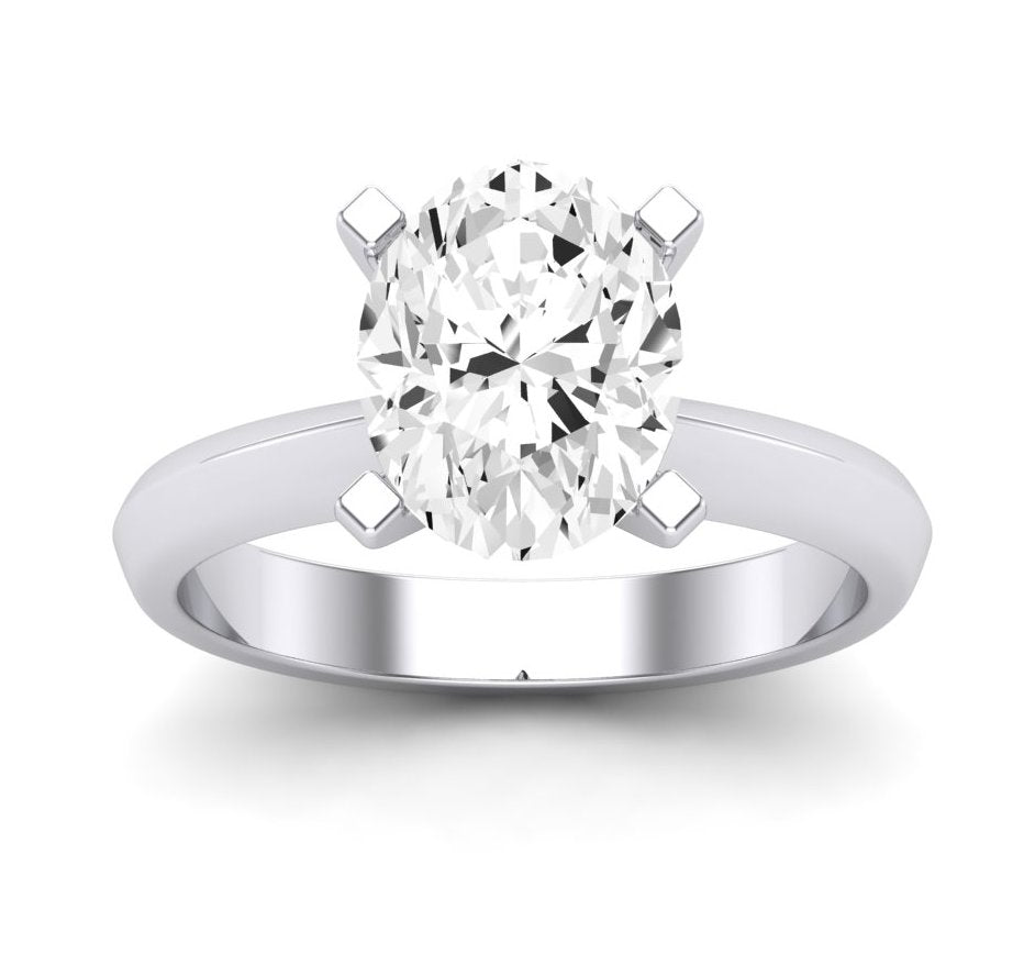 Senna Oval Diamond Engagement Ring (Lab Grown Igi Cert) whitegold