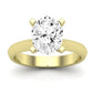 Senna Oval Moissanite Engagement Ring yellowgold