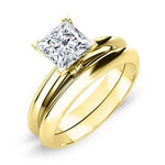 Senna Princess Diamond Bridal Set (Lab Grown Igi Cert) yellowgold