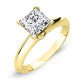 Senna Princess Diamond Engagement Ring (Lab Grown Igi Cert) yellowgold