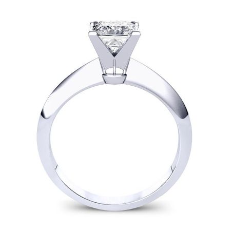 Senna Princess Moissanite Bridal Set whitegold