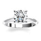 Huge Rock: 3CT Round Lab Diamond Engagement Ring