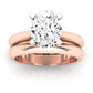 Senna Oval Diamond Bridal Set (Lab Grown Igi Cert) rosegold