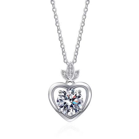 Sevyn Moissanite Necklace whitegold