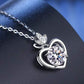 Sevyn Moissanite Necklace whitegold