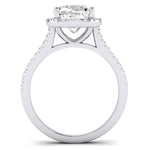 Silene Cushion Diamond Bridal Set (Lab Grown Igi Cert) whitegold