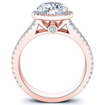 Silene Round Diamond Bridal Set (Lab Grown Igi Cert) rosegold