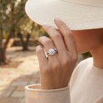 Silene - GIA Natural Round Diamond Engagement Ring