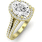 Silene Oval Diamond Engagement Ring (Lab Grown Igi Cert) yellowgold