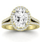 Silene Oval Diamond Engagement Ring (Lab Grown Igi Cert) yellowgold