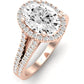 Silene Oval Diamond Engagement Ring (Lab Grown Igi Cert) rosegold