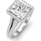 Silene Princess Diamond Engagement Ring (Lab Grown Igi Cert) whitegold