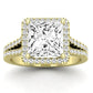 Silene Princess Diamond Engagement Ring (Lab Grown Igi Cert) yellowgold