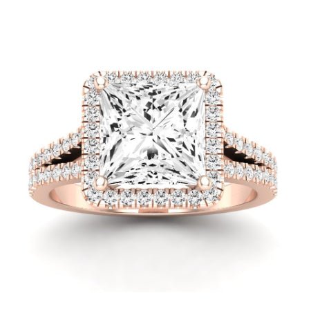 Silene Princess Diamond Bridal Set (Lab Grown Igi Cert) rosegold