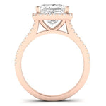 Silene Princess Moissanite Bridal Set rosegold