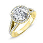 Silene Round Diamond Engagement Ring (Lab Grown Igi Cert) yellowgold