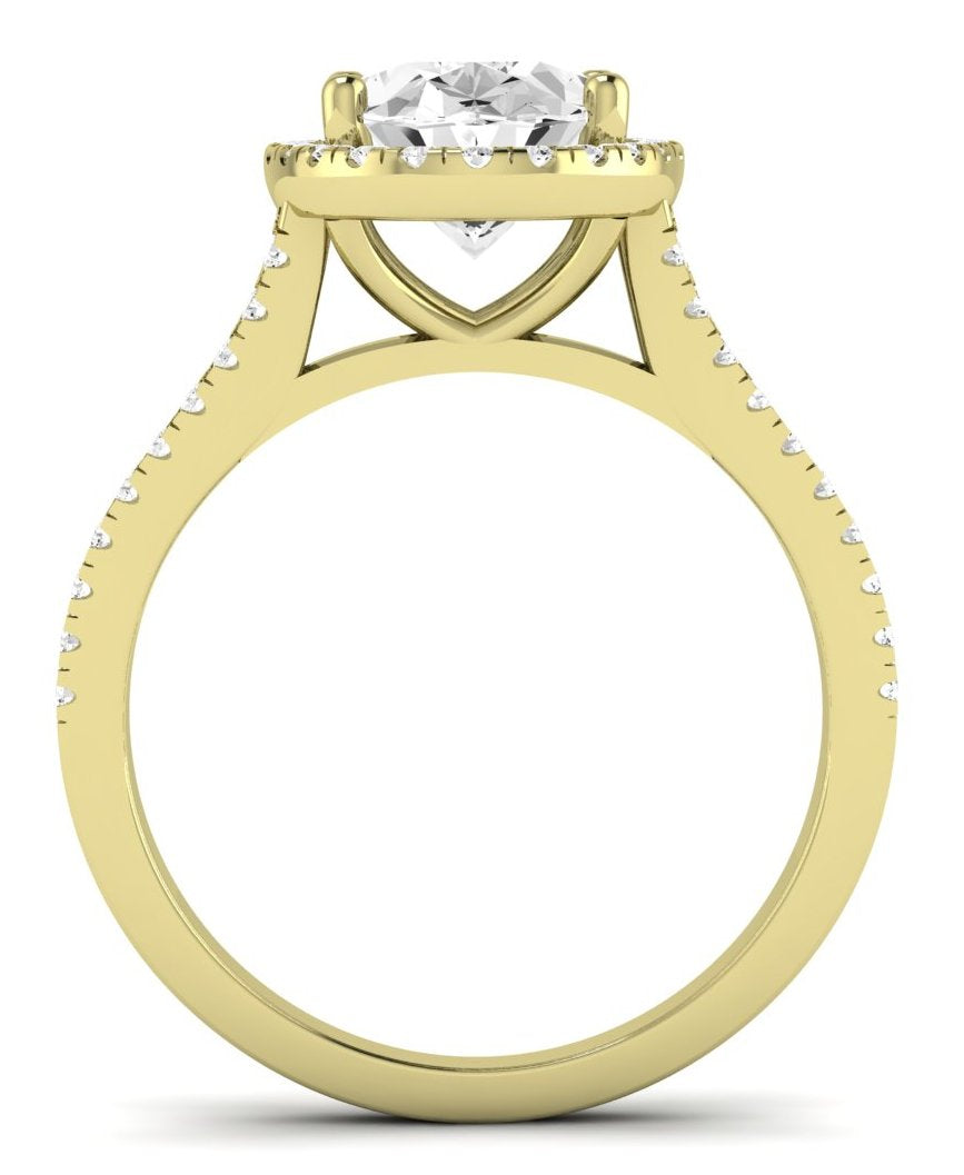 Silene Oval Diamond Engagement Ring (Lab Grown Igi Cert) yellowgold