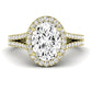 Silene Oval Diamond Engagement Ring (Lab Grown Igi Cert) yellowgold