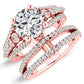 Sireli Round Diamond Bridal Set (Lab Grown Igi Cert) rosegold