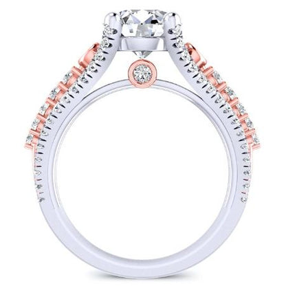 Sireli Round Diamond Bridal Set (Lab Grown Igi Cert) whitegold