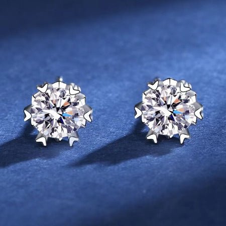 Skylar Diamond Earrings (Clarity Enhanced) whitegold