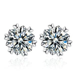 Skylar Diamond Earrings (Clarity Enhanced) whitegold
