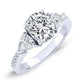 Snowdonia Cushion Diamond Bridal Set (Lab Grown Igi Cert) whitegold