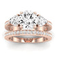 Snowdonia Diamond Matching Band Only (engagement Ring Not Included) For Ring With Round Center rosegold