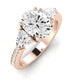 Snowdonia Diamond Matching Band Only (engagement Ring Not Included) For Ring With Oval Center rosegold