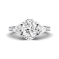 Snowdonia Oval Diamond Bridal Set (Lab Grown Igi Cert) whitegold