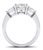 Snowdonia Oval Diamond Engagement Ring (Lab Grown Igi Cert) whitegold