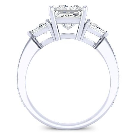 Snowdonia Princess Diamond Bridal Set (Lab Grown Igi Cert) whitegold