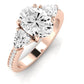 Snowdonia Oval Diamond Engagement Ring (Lab Grown Igi Cert) rosegold