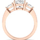 Snowdonia Oval Diamond Engagement Ring (Lab Grown Igi Cert) rosegold