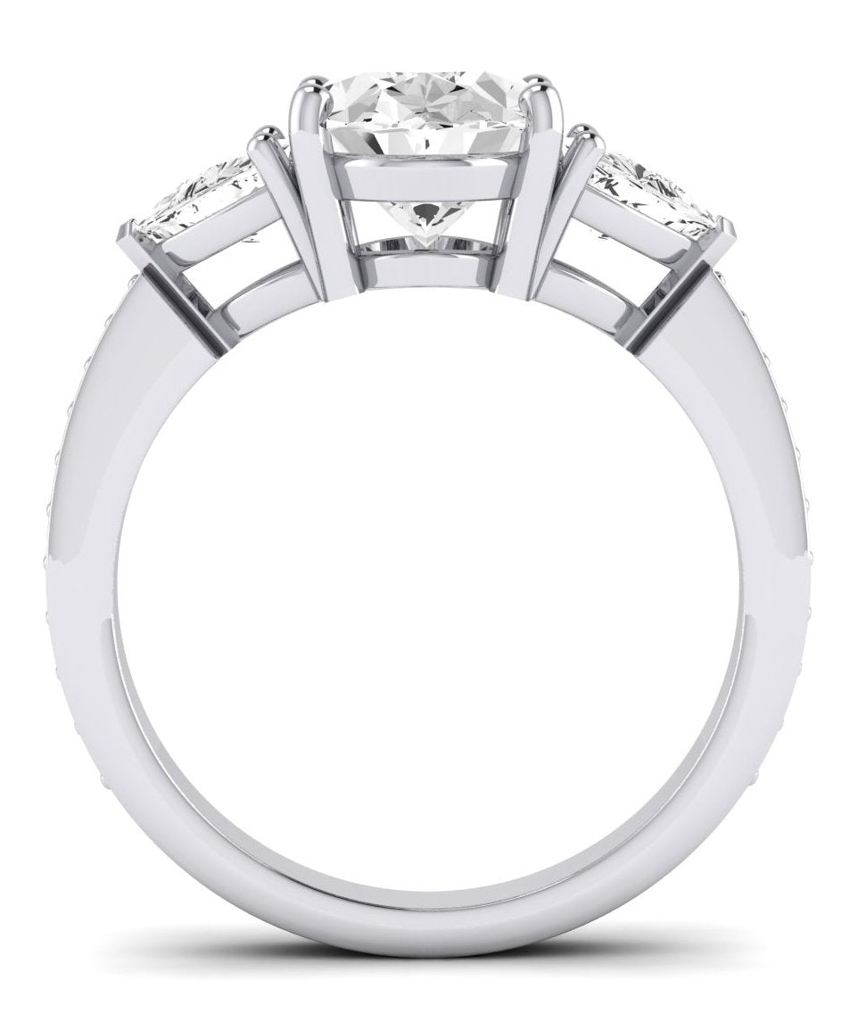 Snowdonia Oval Diamond Engagement Ring (Lab Grown Igi Cert) whitegold