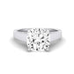 Snowdrop Cushion Diamond Bridal Set (Lab Grown Igi Cert) whitegold