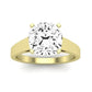 Snowdrop Diamond Matching Band Only (engagement Ring Not Included) For Ring With Cushion Center yellowgold