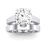 Snowdrop Diamond Matching Band Only (engagement Ring Not Included) For Ring With Cushion Center whitegold