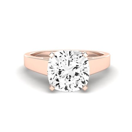 Snowdrop Diamond Matching Band Only (engagement Ring Not Included) For Ring With Cushion Center rosegold