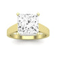 Snowdrop Diamond Matching Band Only (engagement Ring Not Included) For Ring With Princess Center yellowgold