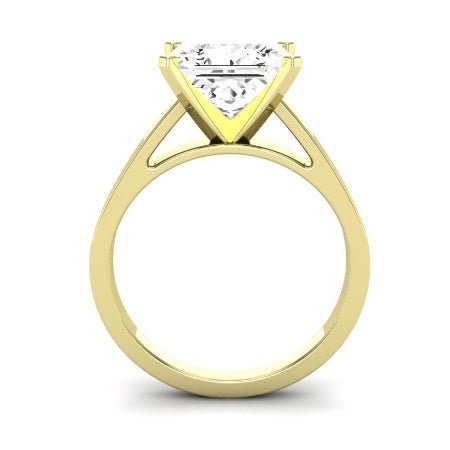 Snowdrop Diamond Matching Band Only (engagement Ring Not Included) For Ring With Princess Center yellowgold