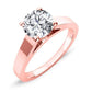 Snowdrop Round Diamond Engagement Ring (Lab Grown Igi Cert) rosegold