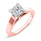 Snowdrop Princess Diamond Engagement Ring (Lab Grown Igi Cert) rosegold