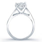 Snowdrop Round Diamond Bridal Set (Lab Grown Igi Cert) whitegold