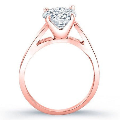 Snowdrop Round Diamond Bridal Set (Lab Grown Igi Cert) rosegold