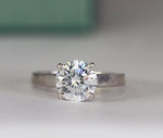 Snowdrop Round Diamond Engagement Ring (Lab Grown Igi Cert) whitegold