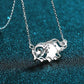 Sona Moissanite Necklace whitegold