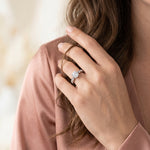 Sophora - GIA Natural Round Diamond Engagement Ring